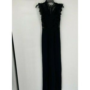 Elegant Black Lace Dress